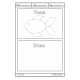 Trace and Draw Cute Creatures Fine Motor Skills Activity